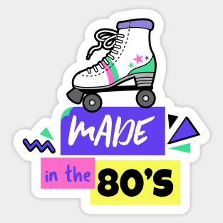 Made in the 80's - 80's Gift Sticker